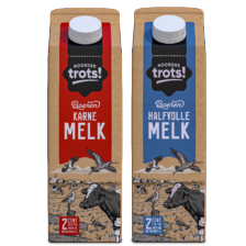 Noordertrots boeren melk of karnemelk